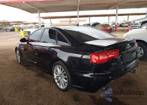 2012 Audi A6 3.0 Premium from USA, damaged, VIN WAUGGAFC1CN121531